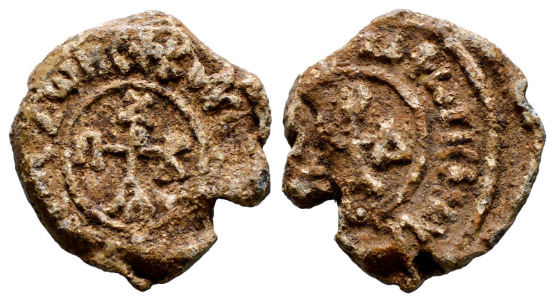 BYZANTINE LEAD SEALS. 7,70gr 20,84mm. Condition: Fine.