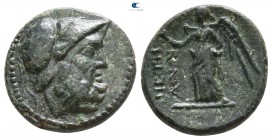 Bruttium. Petelia 216-204 BC. Bronze Æ