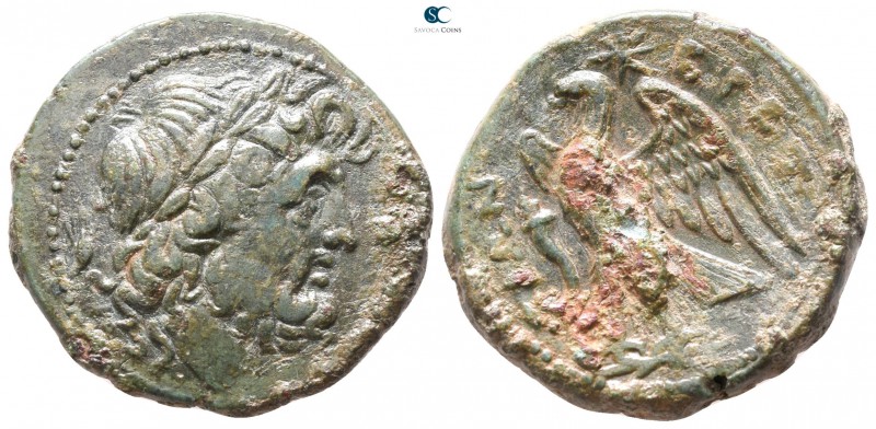 Bruttium. The Brettii circa 214-211 BC. 
Bronze Æ

21mm., 7,50g.



very ...