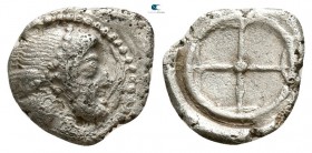 Sicily. Syracuse 485-466 BC. Obol AR