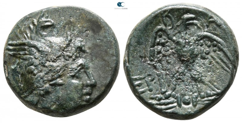Kings of Macedon. Amphipolis or Pella. Perseus 179-168 BC. 
Double Unit Æ

15...