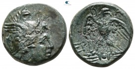 Kings of Macedon. Amphipolis or Pella. Perseus 179-168 BC. Double Unit Æ