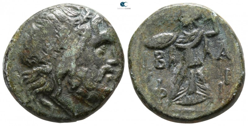 Kings of Macedon. Philip V. 221-179 BC. 
Bronze Æ

18mm., 8,75g.



very ...