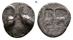 Macedon. Eion 480-470 BC. Hemiobol AR
