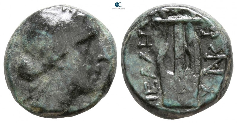 Macedon. Pella 200-133 BC. 
Bronze Æ

13mm., 5,76g.



nearly very fine