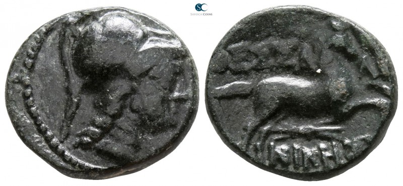 Macedon. Thessalonica circa 187-31 BC. 
Bronze Æ

15mm., 5,30g.



very f...