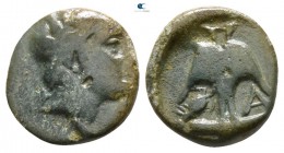 Thrace. Apollonia Pontica 400-300 BC. Bronze Æ