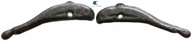 Scythia. Olbia circa 525-350 BC. Cast coinage Æ