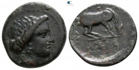 Thessaly. Larissa circa 380-365 BC. Dichalkon Æ