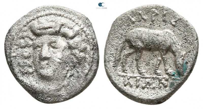 Thessaly. Larissa circa 325-275 BC. 
Obol AR

8mm., 0,72g.



very fine