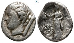 Thessaly. Pherae 302-286 BC. Hemidrachm AR