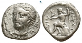 Thessaly. Skotussa 220-200 BC. Hemidrachm AR