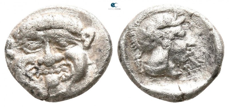 Pamphylia. Aspendos circa 420-360 BC. 
Obol AR

8mm., 1,06g.



very fine
