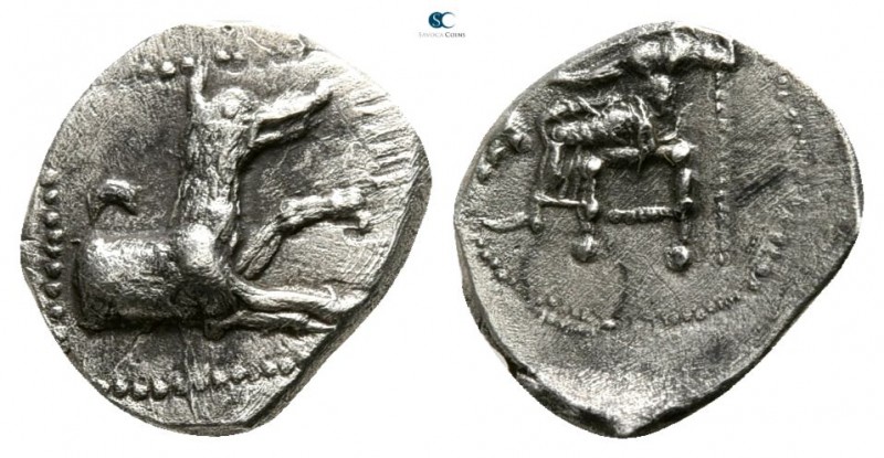 Lycaonia. Laranda circa 324 BC-AD 323. 
Obol AR

8mm., 0,60g.



very fin...