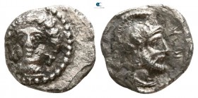 Cilicia. Tarsos  circa 384-381 BC. Obol AR