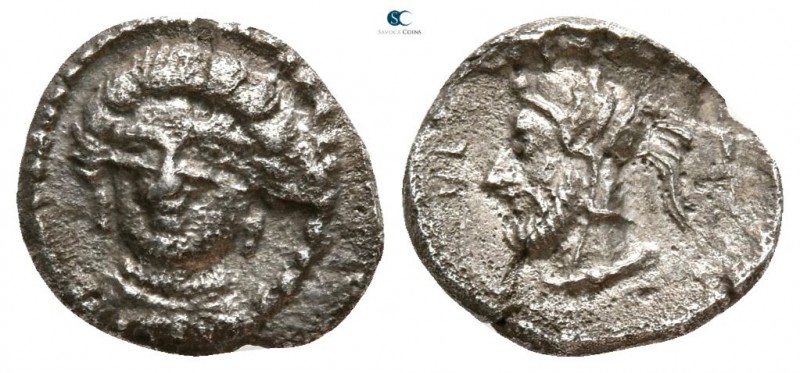 Cilicia. Tarsos . Time of Pharnabazos or Datames circa 379-372 BC. 
Obol AR

...