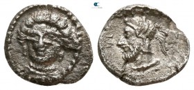 Cilicia. Tarsos . Time of Pharnabazos or Datames circa 379-372 BC. Obol AR