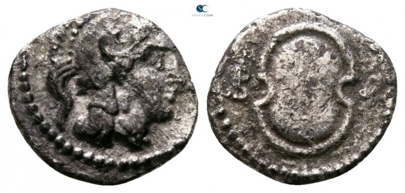 Cilicia. Tarsos circa 333-332 BC. 
Obol AR

8mm., 0,63g.



nearly very f...