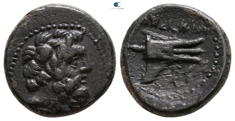 Phoenicia. Arados circa 200-0 BC. 
Bronze Æ

13mm., 3,64g.



very fine