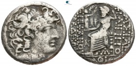 Seleucis and Pieria. Antioch 31-30 BC. Posthumous issue in the name of Philip I Philadelphos. Tetradrachm AR