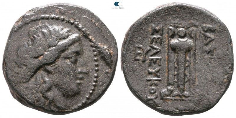 Seleukid Kingdom. Seleukos I Nikator 312-281 BC. 
Bronze Æ

21mm., 8,86g.

...