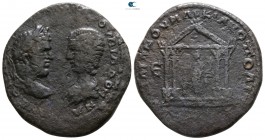 Moesia Inferior. Marcianopolis. Caracalla and Julia Domna AD 198-217. Pentassarion AE