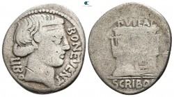 L. Scribonius Libo 62 BC. Rome. Denarius AR