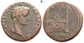 Tiberius AD 14-37. Lugdunum. As Æ
