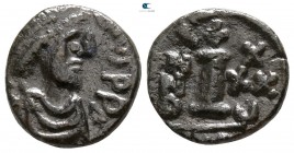 Justinian I. AD 527-565. Uncertain mint. Decanummium Æ