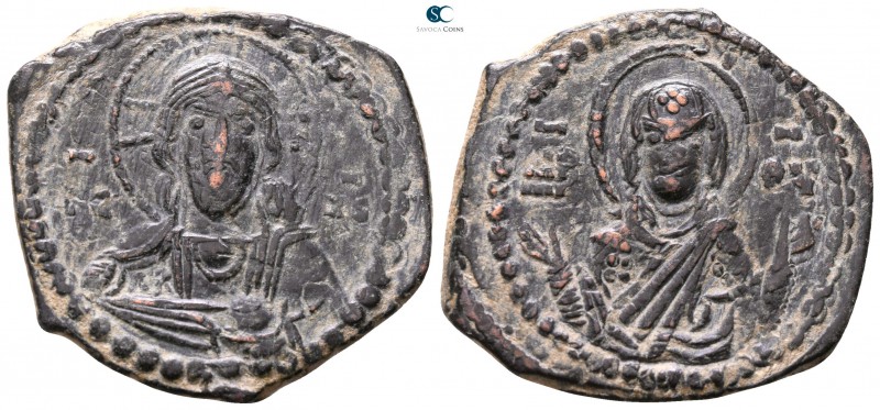 Romanus IV, Diogenes AD 1068-1071. Constantinople
Anonymous follis Æ

25mm., ...
