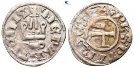 Philippe I of Taranto AD 1294-1332. Nepanto. Denar AR