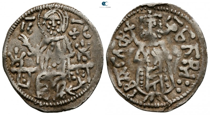 Theodor Svetoslav AD 1300-1322. Second empire
Grosh AR

20mm., 1,37g.



...