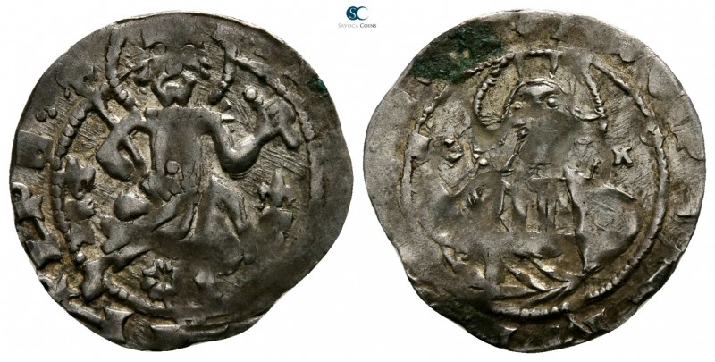 Ivan Sracimir AD 1356-1397. Second empire
Half Grosh AR

15mm., 0,57g.


...
