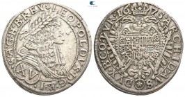 Austria. Vienna. Leopold I AD 1657-1705. 15 Kreuzer 1675
