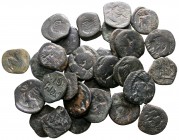 Lot of ca. 30 greek bronze coins / SOLD AS SEEN, NO RETURN!<br><br>very fine<br><br>