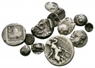 Lot of ca. 16 greek silver coins / SOLD AS SEEN, NO RETURN!<br><br>fine<br><br>