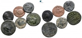 Lot of ca. 6 roman provincial bronze coins / SOLD AS SEEN, NO RETURN!<br><br>nearly very fine<br><br>