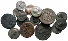 Lot of ca. 15 roman provincial bronze coins / SOLD AS SEEN, NO RETURN!<br><br>fine<br><br>