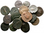 Lot of ca. 20 roman bronze coins / SOLD AS SEEN, NO RETURN!<br><br>nearly very fine<br><br>