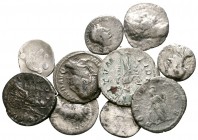 Lot of ca. 10 roman silver coins / SOLD AS SEEN, NO RETURN!<br><br>fine<br><br>