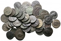 Lot of ca. 50 late roman bronze coins / SOLD AS SEEN, NO RETURN!
<br><br>very fine<br><br>