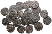 Lot of ca. 25 roman bronze coins / SOLD AS SEEN, NO RETURN!<br><br>very fine<br><br>