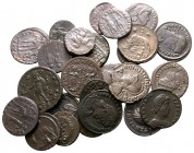 Lot of ca. 25 roman bronze coins / SOLD AS SEEN, NO RETURN!<br><br>nearly very fine<br><br>