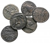 Lot of ca. 6 roman bronze coins / SOLD AS SEEN, NO RETURN!<br><br>good very fine<br><br>