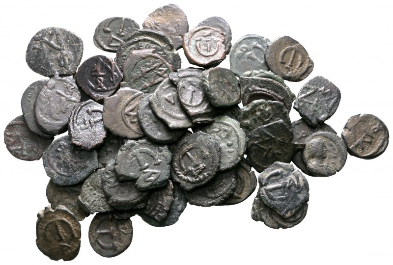 Lot of ca. 50 byzantine bronze coins / SOLD AS SEEN, NO RETURN! 

very fine