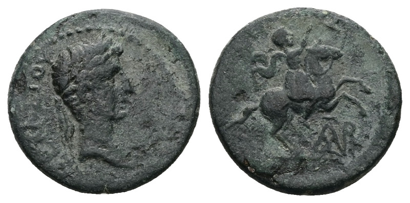 Mysia, Adramyteion. Augustus, 27 BC-AD 14. AE. 2.72 g. 18.26 mm.
Obv: ΣΕΒΑΣΤΟΥ. ...