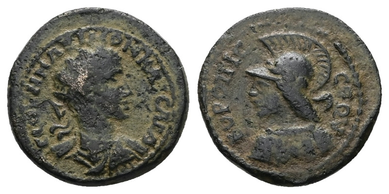 Cilicia, Coropissus. Maximus as Caesar, AD 235/6-238. AE. 3.94 g. 18.14 mm.
Obv:...