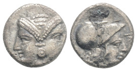 MYSIA. Lampsakos. Obol (Circa 500-450 BC). 1,1 g. 10,6 mm.