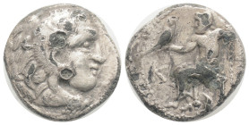 Kingdom of Macedon. Alexander III 'the Great' AR Drachm. circa 310-301 BC, 3,5 g.17,5 mm.