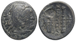 KINGS OF MACEDON. Alexander III 'the Great' (336-323 BC). 4,8 g. 15,3 mm. Ae